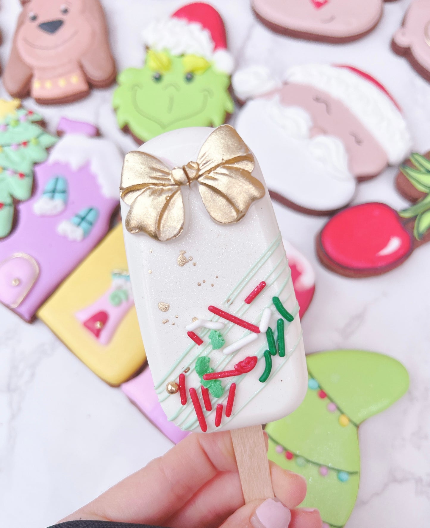 Christmas Cakesicles