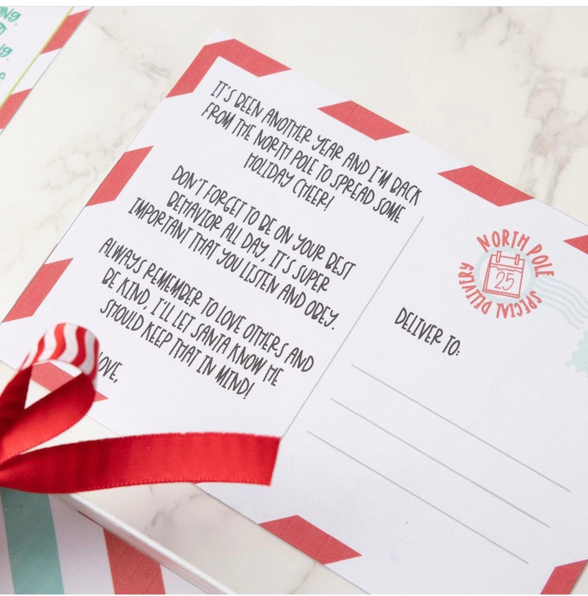 Elf Arrival Personalized Cookie
