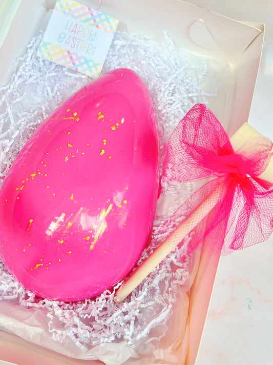 Chocolate Smash Egg Filled with Candy and Mini Surprises!