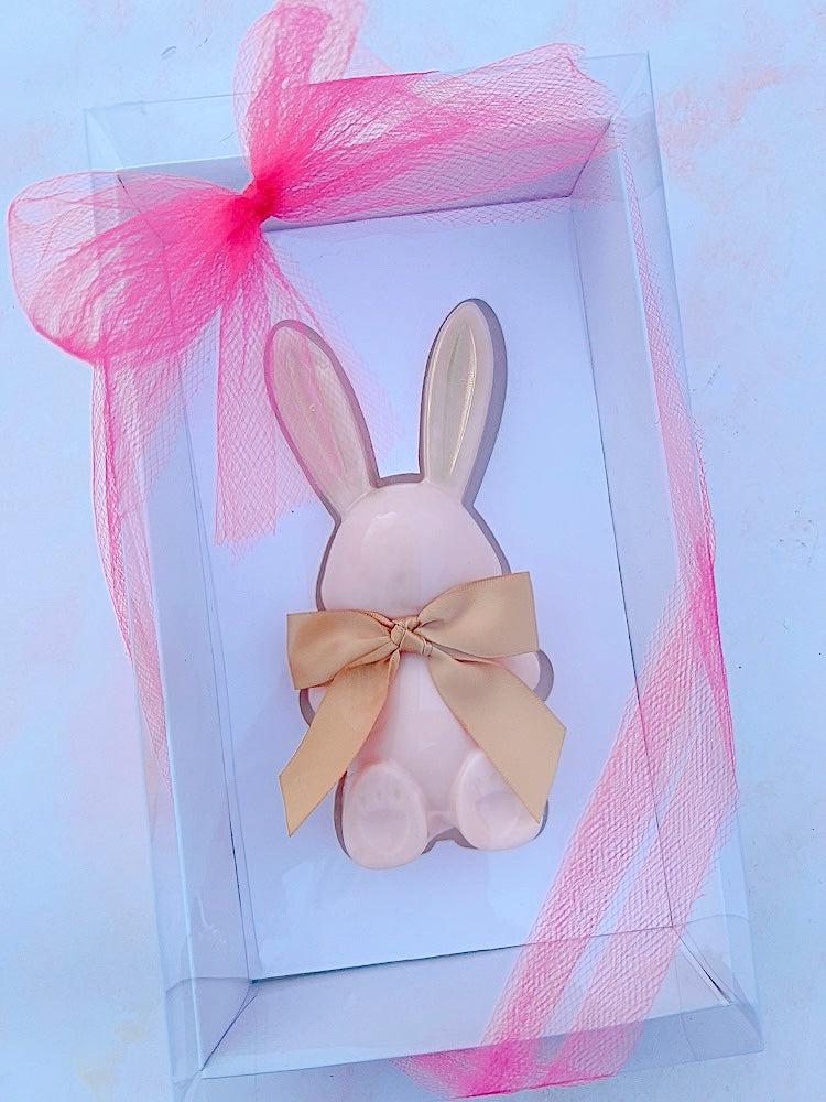 White Bunny Box with Bunny Insert