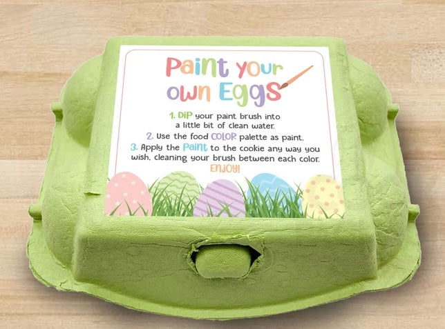 Easter Paint Your Own Egg Carton
